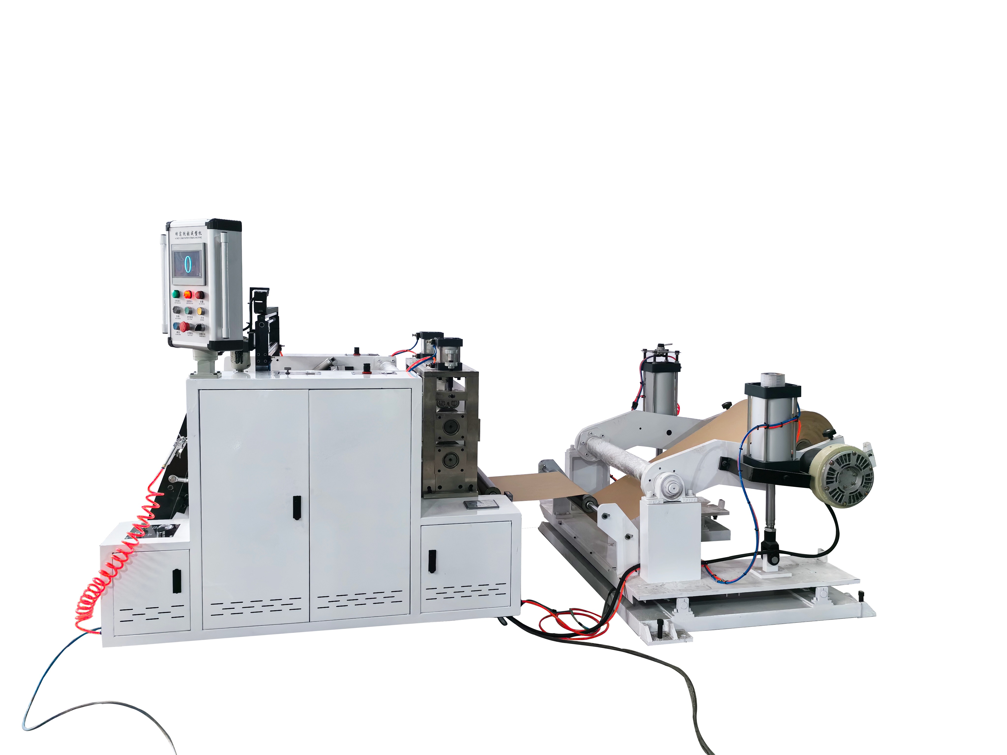 honeycomb paper forming and cutting machine