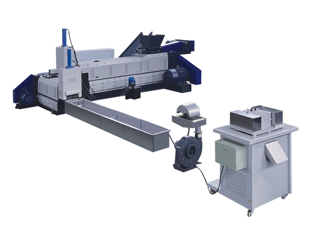 PE PP ABS PS two Screw Water Cooling Recycling Machine 