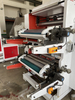 2 Color Plastic Film Paper Nonwoven Flexo Printing Machine 