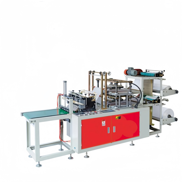  Double Layer Plastic Disposable Glove Making Machine 