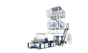 AB Two Layers Co-extrusion Plastic PE Nylon Film Blowing Machine 