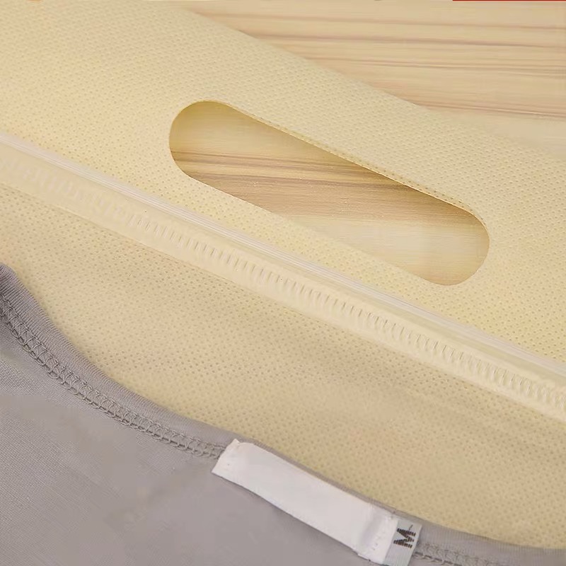 PE +Nonwoven Zipper Ziplock Bag Making Machine 