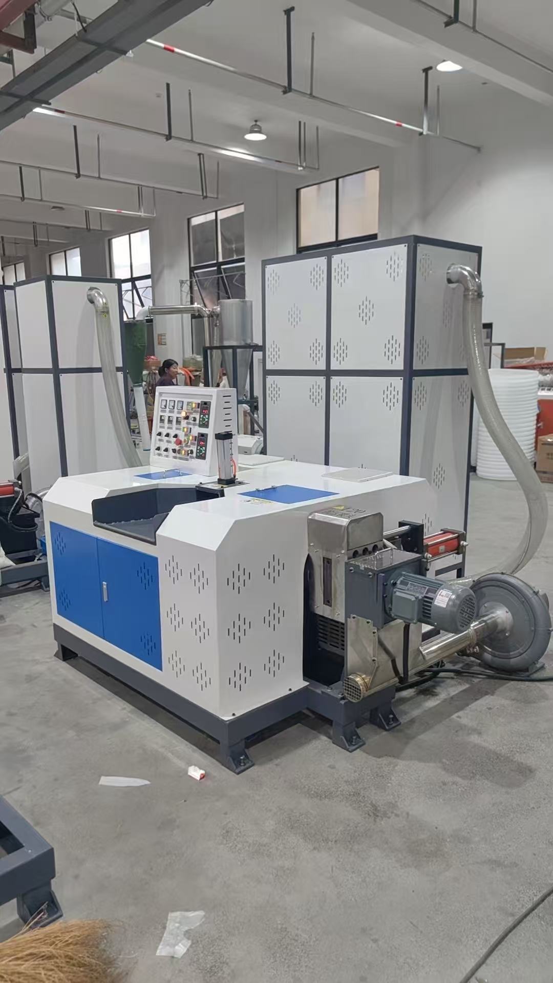 PE PP ABS PS Eco Friendly Air Cooling Avfallsfilm Resirkuleringsmaskin 