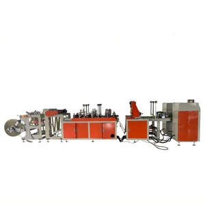 Fully Automatic Coreless Rolling Star Sealing plastic garbage Bag Making Machine