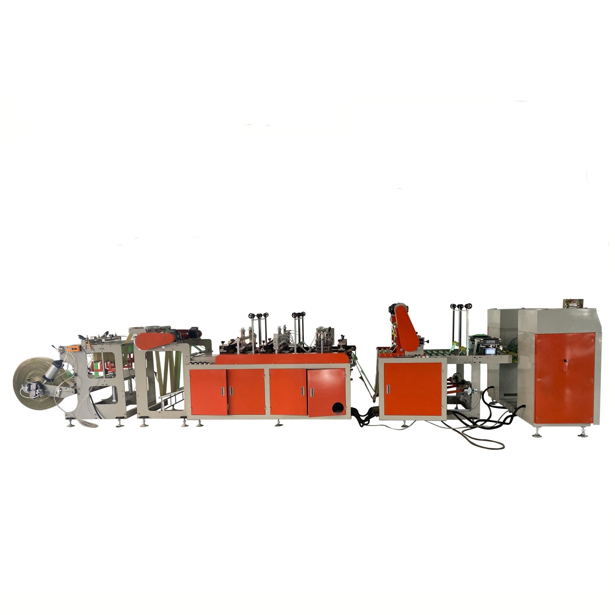 Fully Automatic Coreless Rolling Star Sealing plastic garbage Bag Making Machine