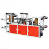 Double Lines Core And Coreless Roll To Roll Bag Making Machine 