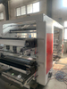 Four Color plastic film paper nonwoven Flexo printing Machine 70m/min 