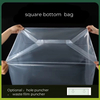 3D Square Plastic Bottom Heat Sealing And Cold Cutting Bag Making Machine 