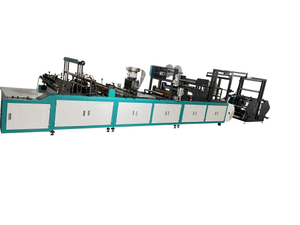 PE +Nonwoven Zipper Ziplock Bag Making Machine 