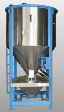 HDPE LDPE Plastic Pellets Vertical Mixer 500L