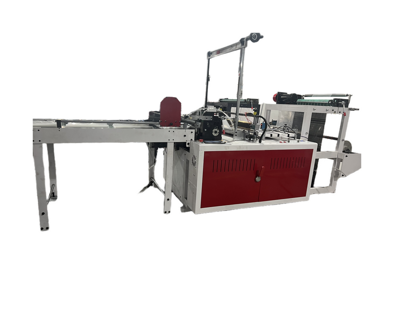 1 Line Bottom Sealinig Heat Sealing And Cold Cutting Flat Bag Making Machine