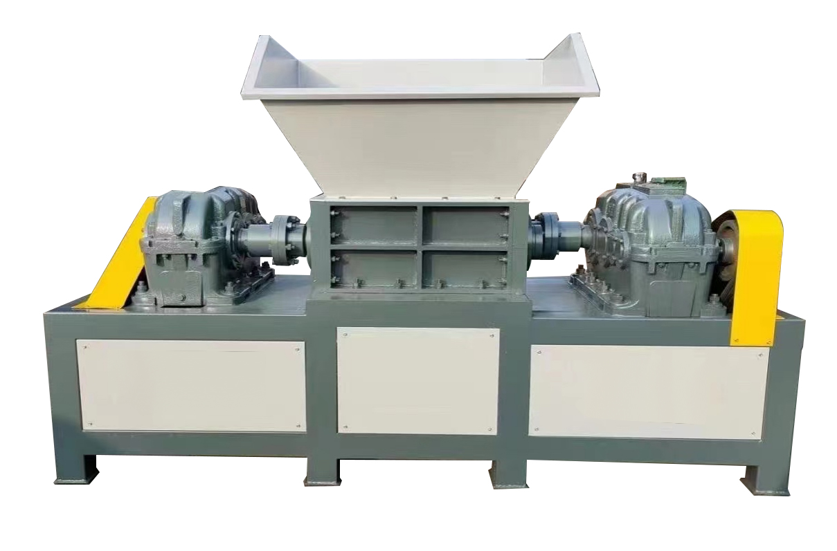 double Axis Shredder Grinder for Hard Plastic